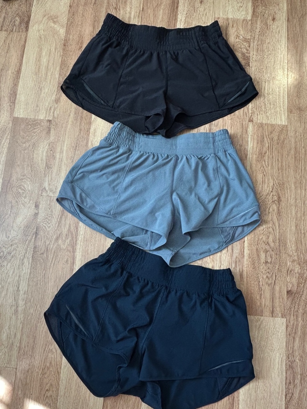 3 Pairs of Hotty Hot Lululemon Shorts - Picture 2 of 15